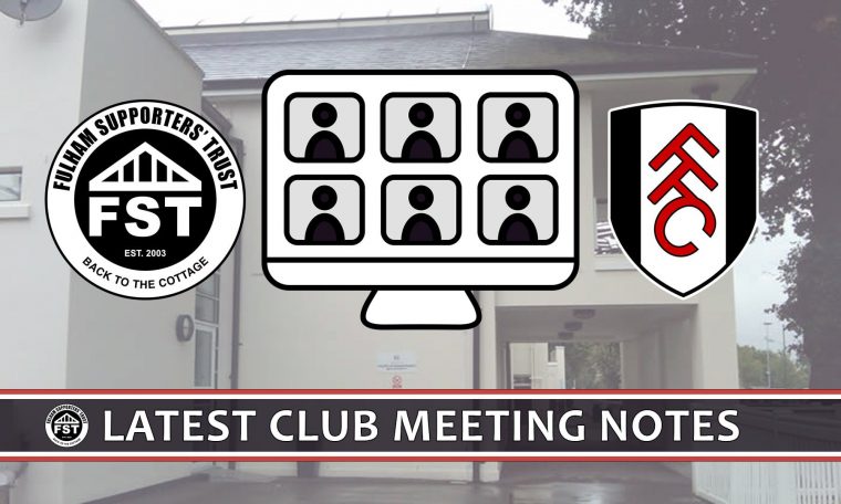 Notes from December meeting with FFC