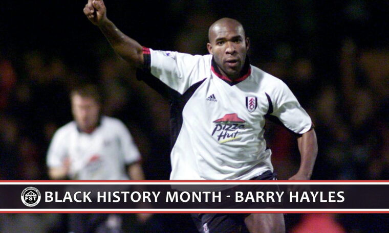 Black History Month – Barry Hayles