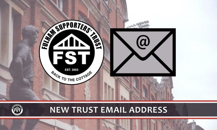 New Trust email address