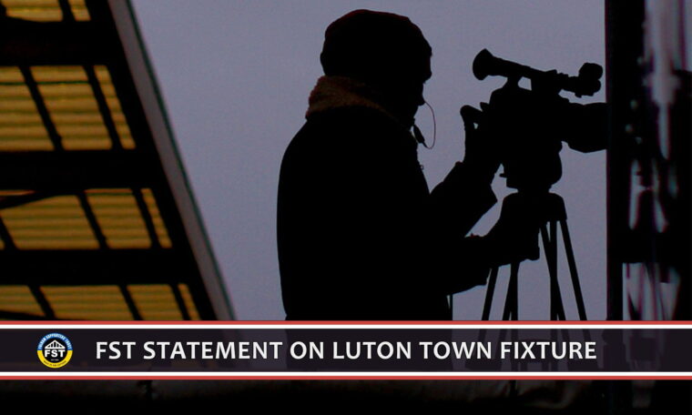Trust statement on Luton Town fixture