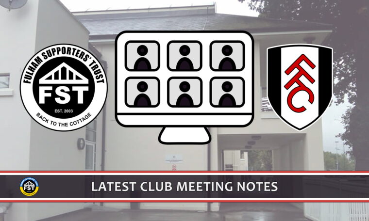 Notes from November meeting with FFC