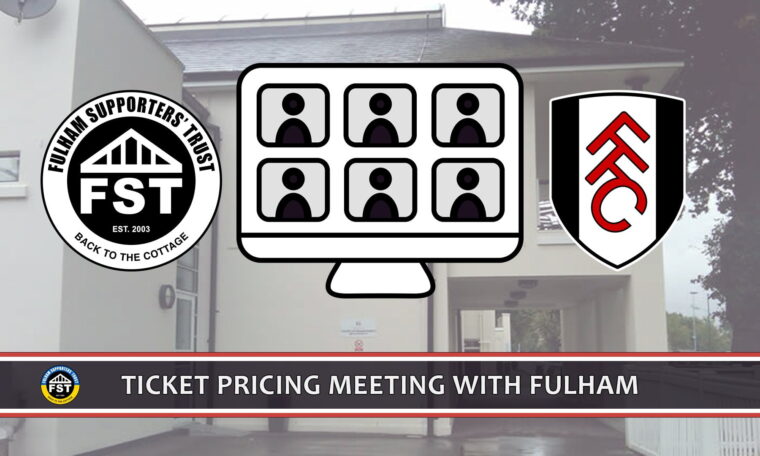 Ticket pricing meeting with Fulham