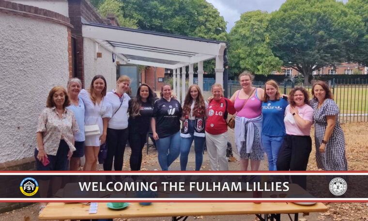 Welcoming the Fulham Lillies