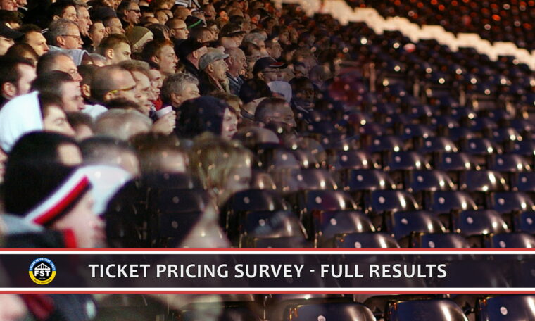 Ticket pricing survey – full results